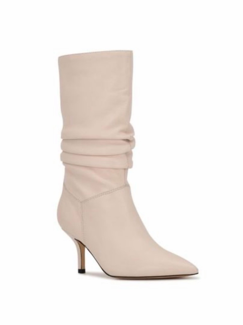 Nine West Mycki Slouchy Pointed-Toe Mid-Calf Boot
